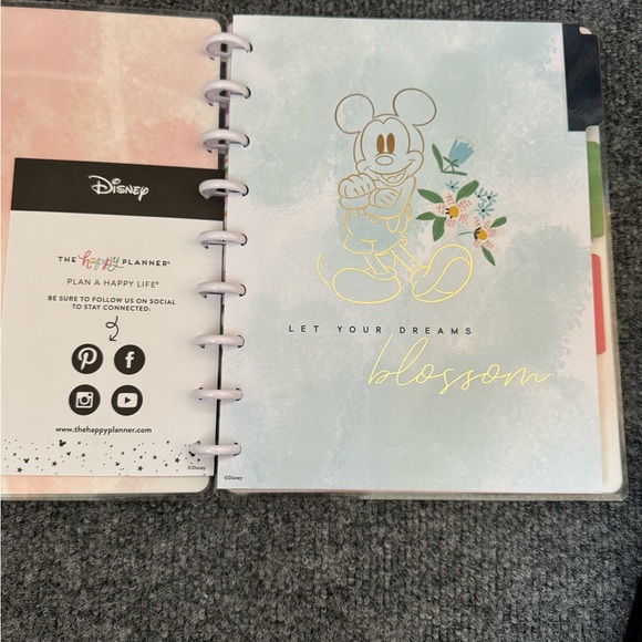 The Happy Planner Be Happy Mickey Mouse box set NWOT - Picture 9 of 16